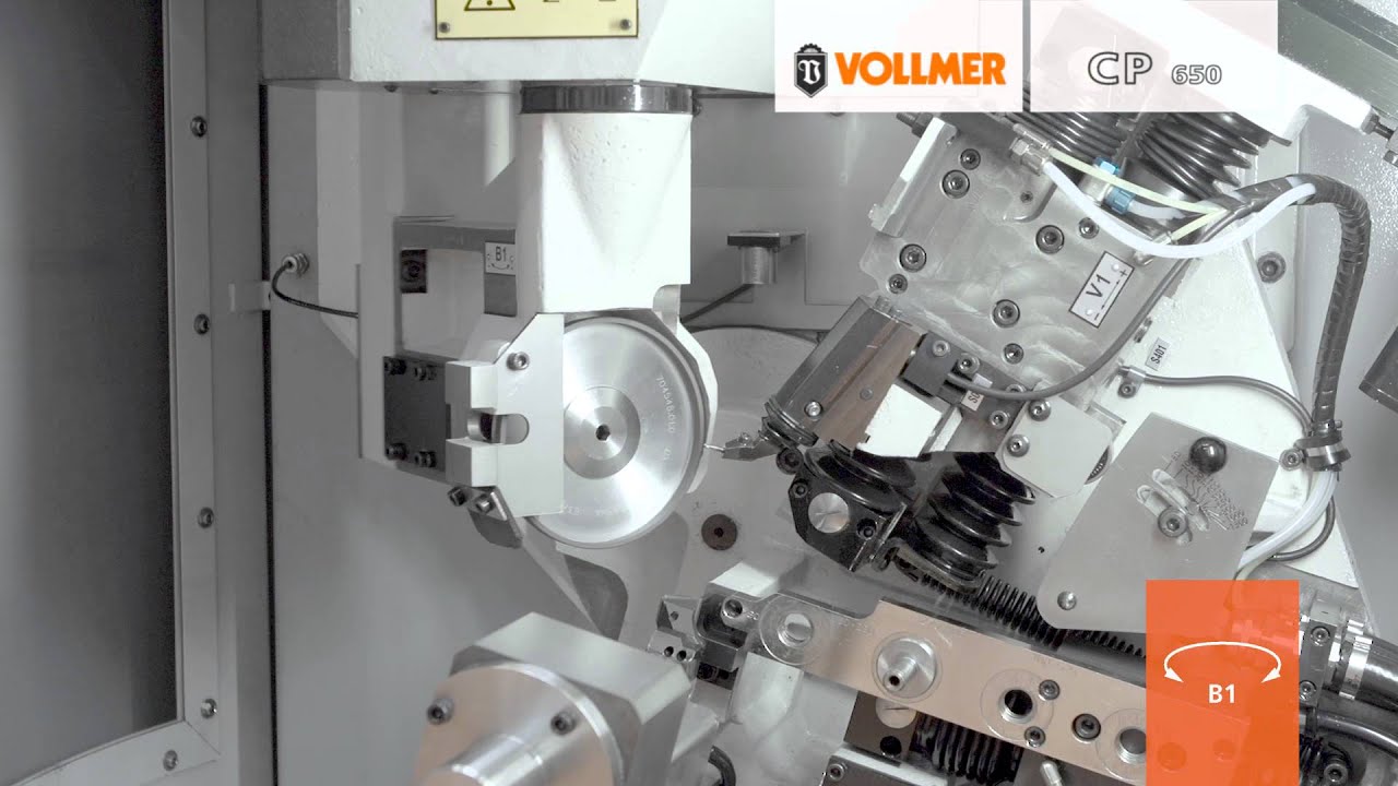 Machine for sharpening circular saws // Machine concept // VOLLMER CP 650
