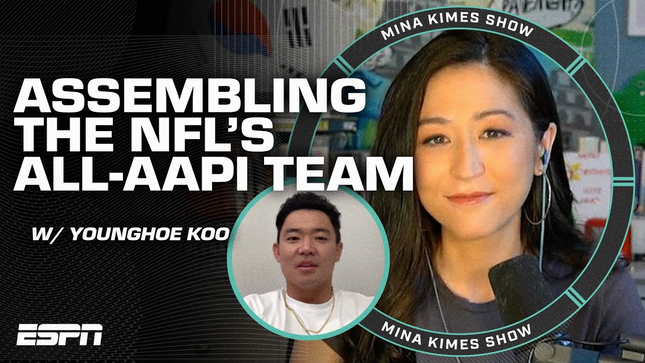 Drafting the NFL All-Asian Americans and Pacific Islanders team with Younghoe Koo 🤩