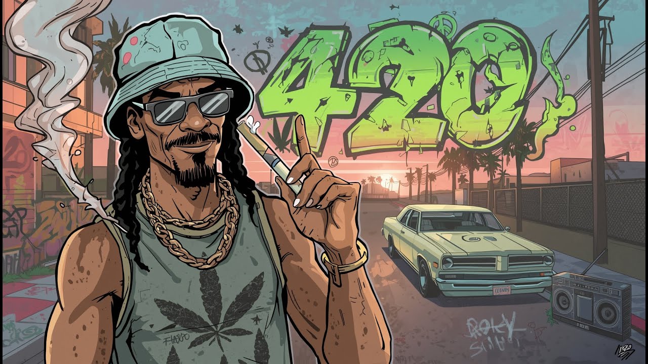 LATE NIGHT CHILL RAP — 420 Smoke Vibe | West Coast • Street Soul • Kush Mood