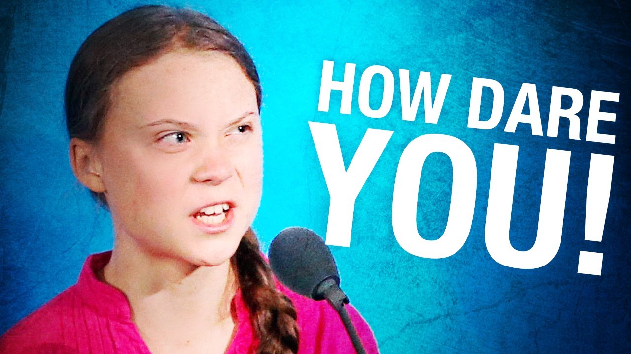 Greta Thunberg and her handlers run from questions in Edmonton! | Keean Bexte