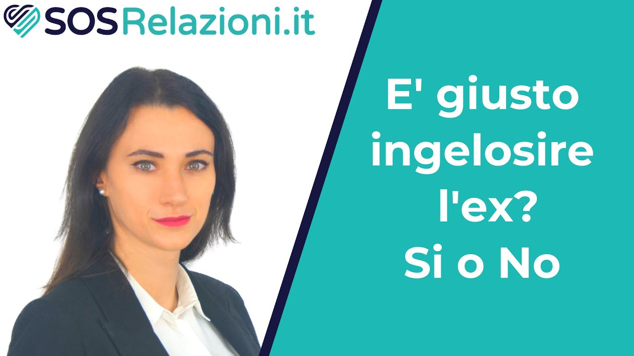 GELOSIA DOPO LA ROTTURA - E' giusto ingelosire l'ex?  si o no - SOSRelazioni.it