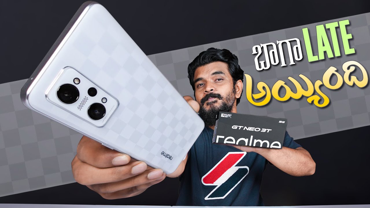 Realme GT Neo 3T 5G  Unboxing & initial impressions || in Telugu ||