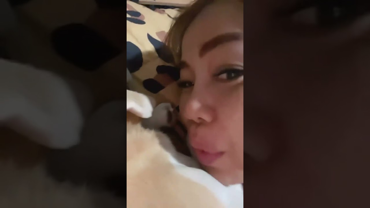 She wants to eat her dog