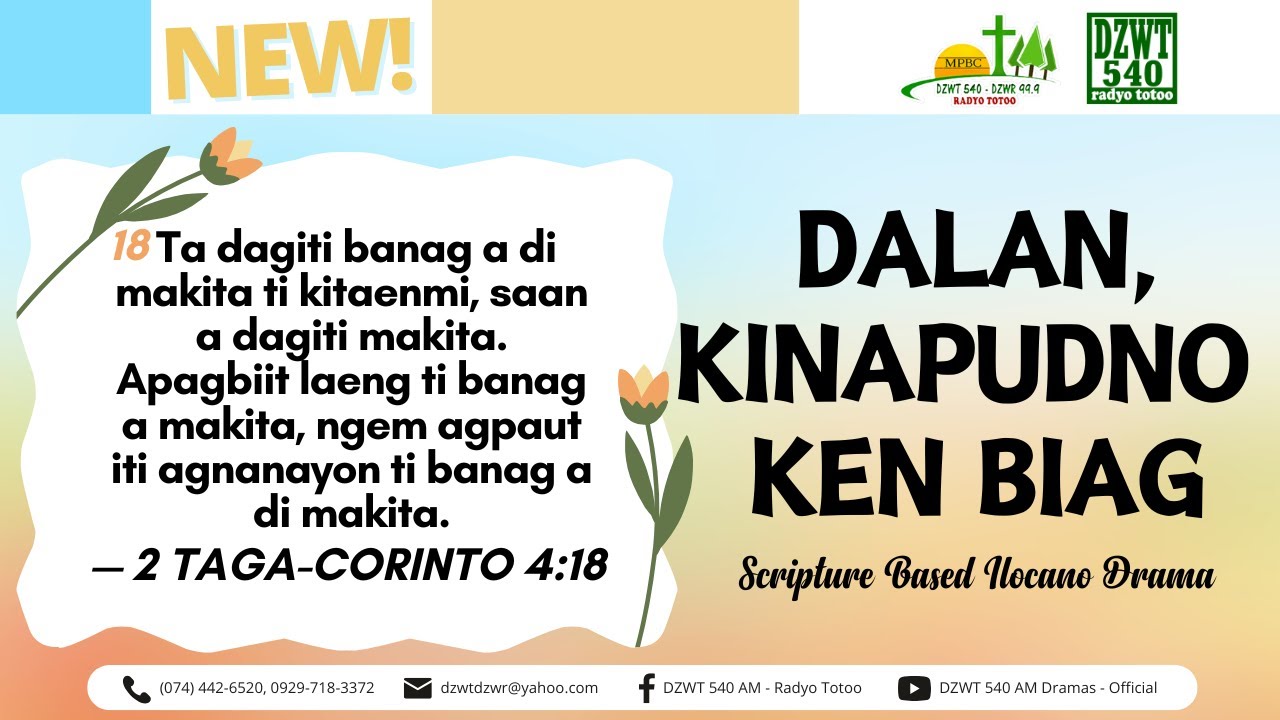 Dalan, Kinapudno ken Biag - January 16, 2026 #DZWTDramasOfficial