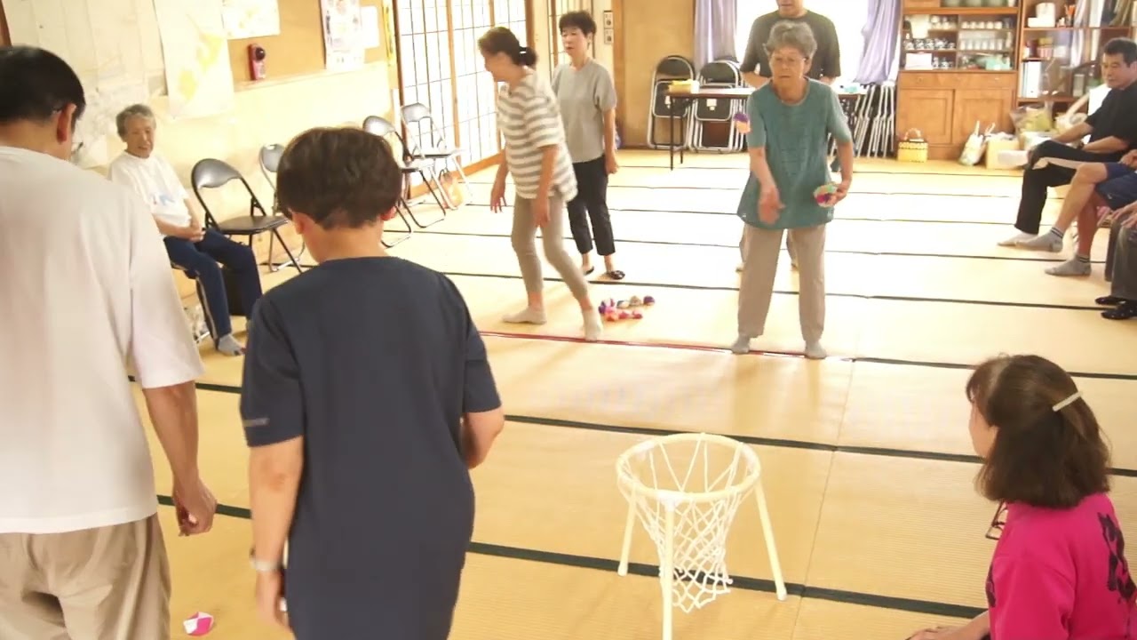 【ふれあいサロン赤石】2025.08.12 第１回フロアバスケット大会