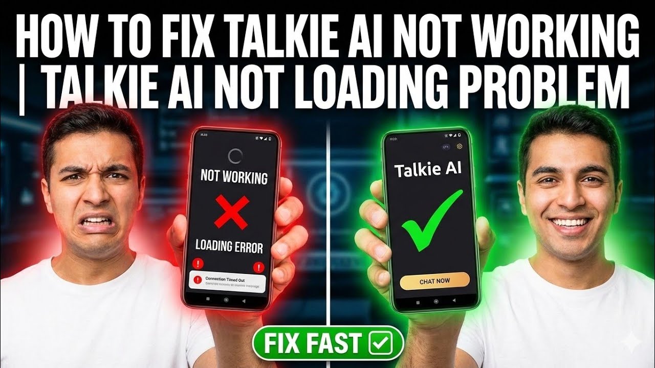 How To Fix Talkie Ai Not Working | Talkie AI Not Loading Problem
