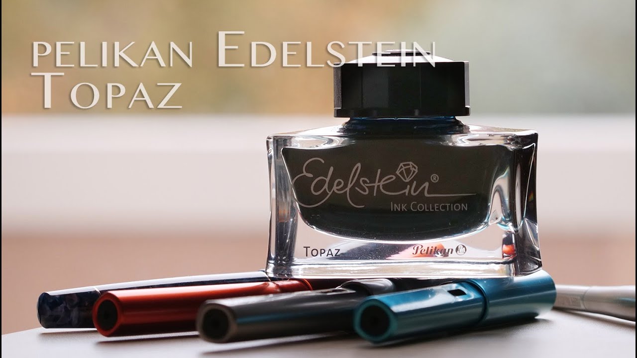 Inchiostro Pelikan Edelstein Topaz - ink test & review
