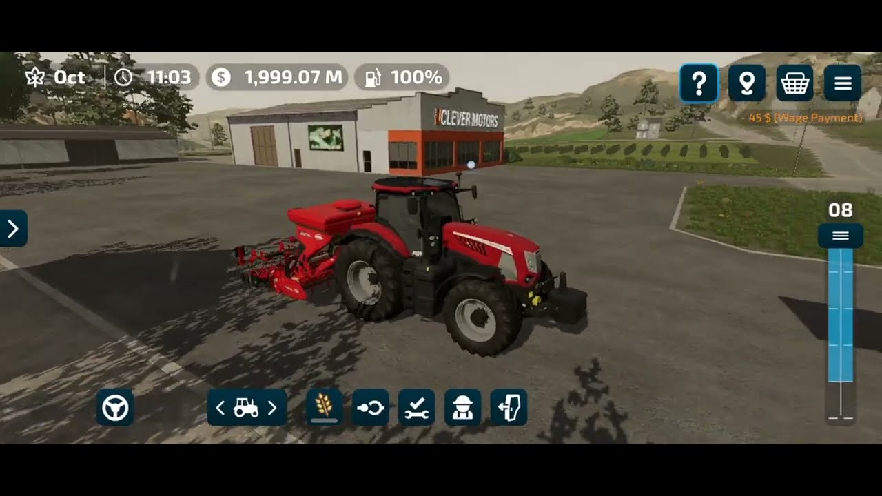 FS14 😎 The tractor is yours to use for#video  farming and industry. 