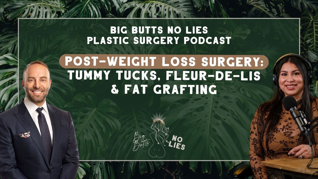 Post-Weight Loss Surgery: Tummy Tucks, Fleur-de-Lis & Fat Grafting with Dr. Bill Kortesis