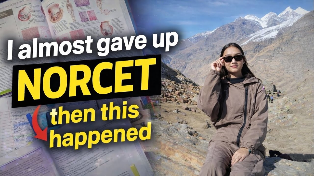 I Almost Gave Up NORCET....Then This Happened✨ 