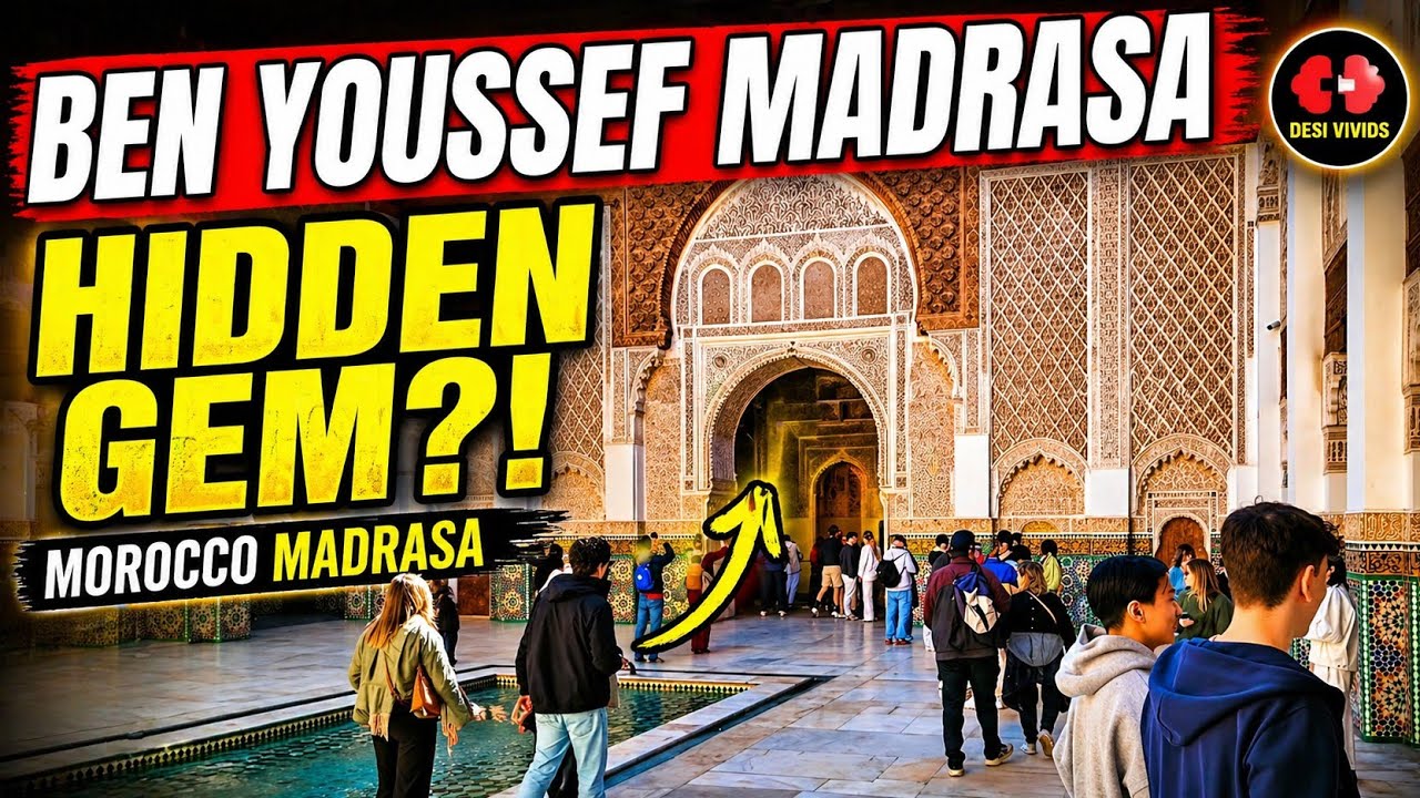 Masterpiece of Morocco | Exploring the Stunning Ben Youssef Madrasa