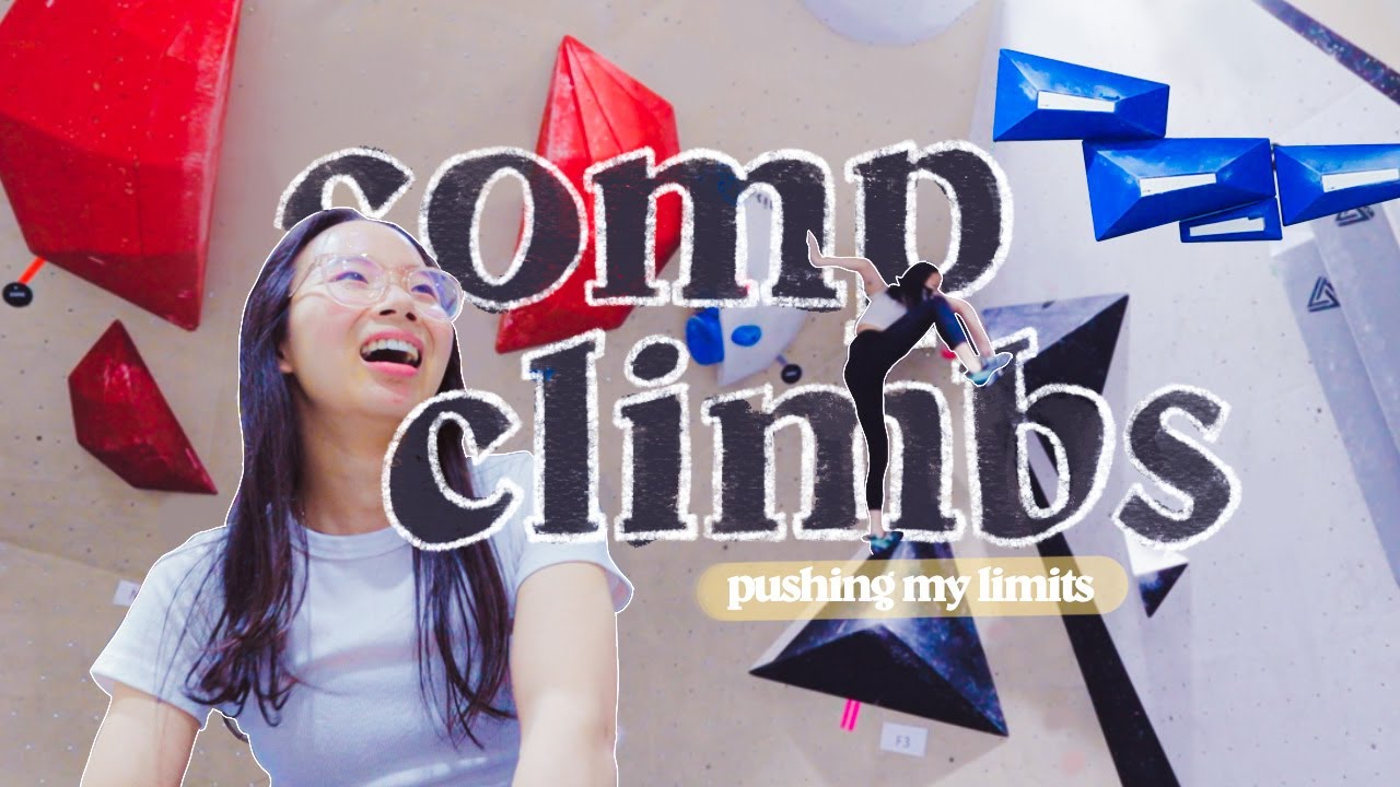 death by steep? 🤡 | OPEN A COMP CLIMBS  pt 2. | gracedoingthings