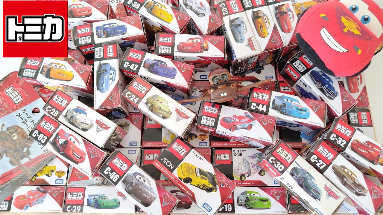 たくさんのトミカカーズ『緊急車両&建設車両』＃296 ミニカ一を箱に並べてみた☆ Tomica Construction & Emergency Vehicles opening #トミカ #ミニカー