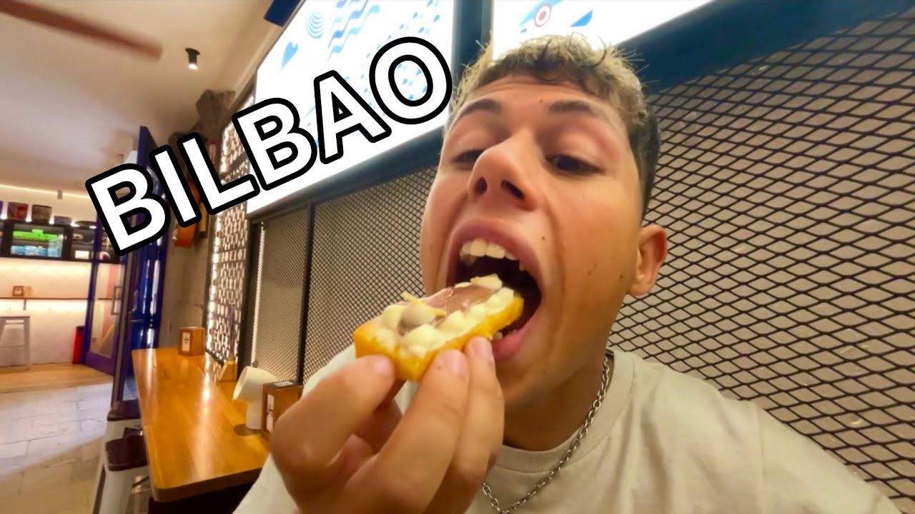 PROBANDO los PINTXOS de BILBAO &iquest;Son TAN BUENOS como DICEN?🍰🍔🍕