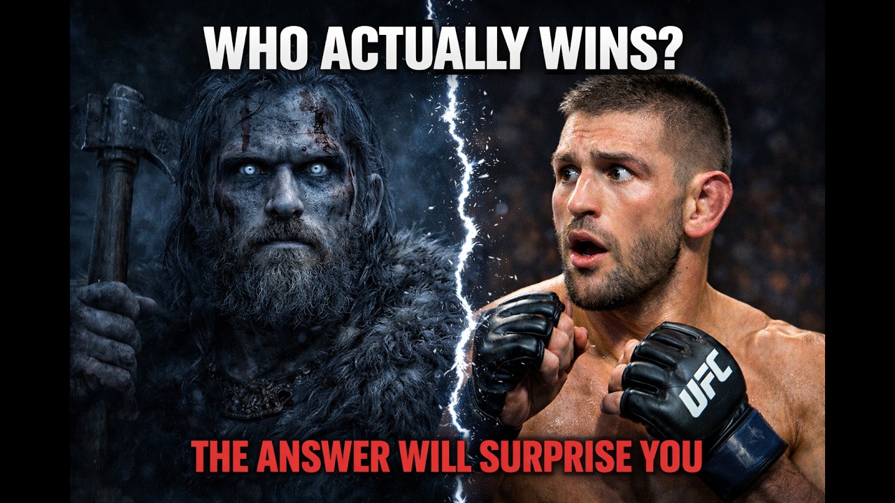 Viking Berserker vs UFC Champion: Who’s Actually Built for Violence?