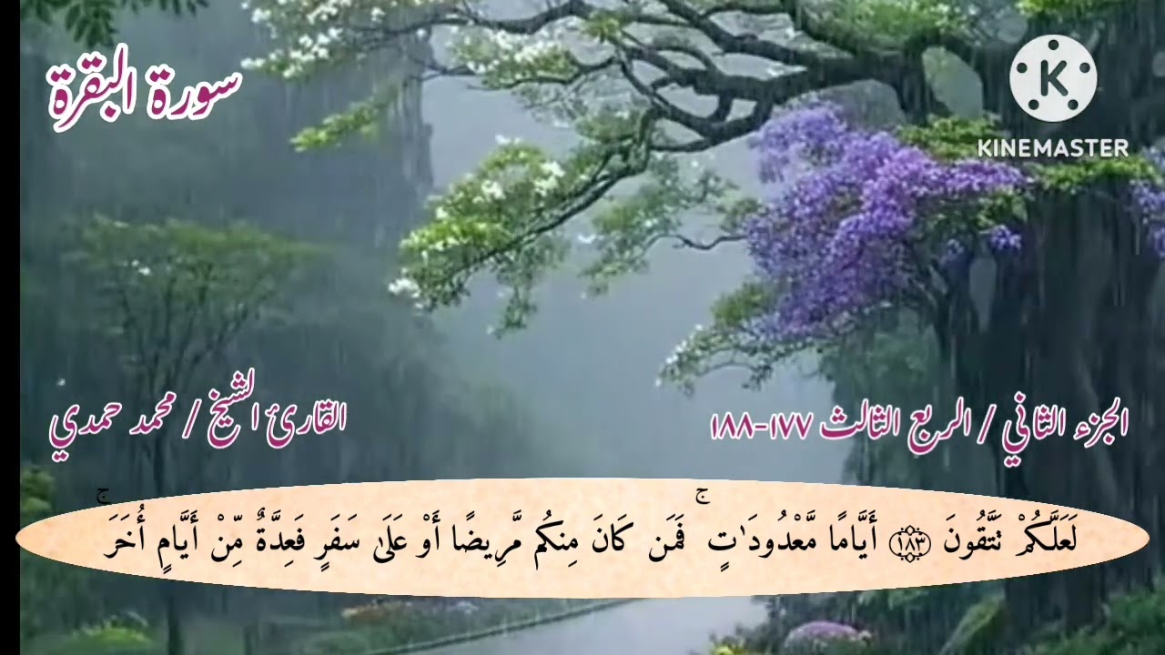 سورة البقرة / الجزء الثاني / الربع الثالث 1770: 188