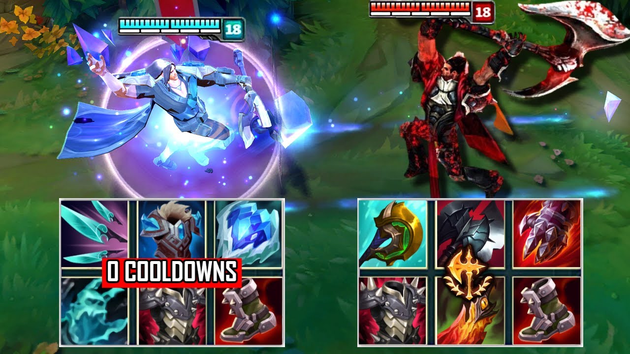 0 COOLDOWN TARIC vs DARIUS FULL BUILD FIGHTS & Best Moments!