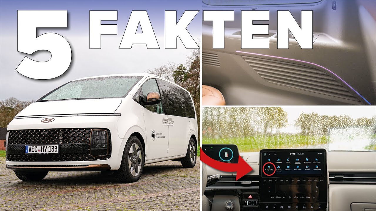5 FAKTEN zum Hyundai STARIA 🤯