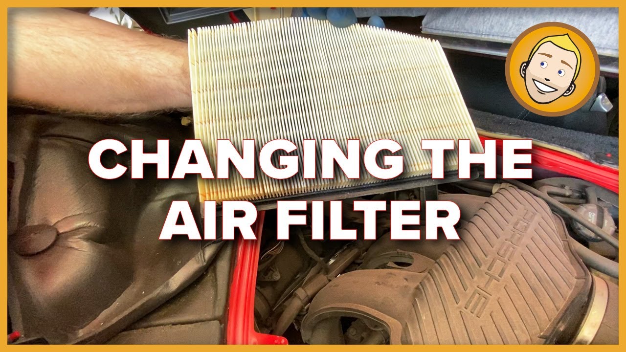 How to REPLACE THE AIR FILTER in a Boxster 986 | (Project 3)