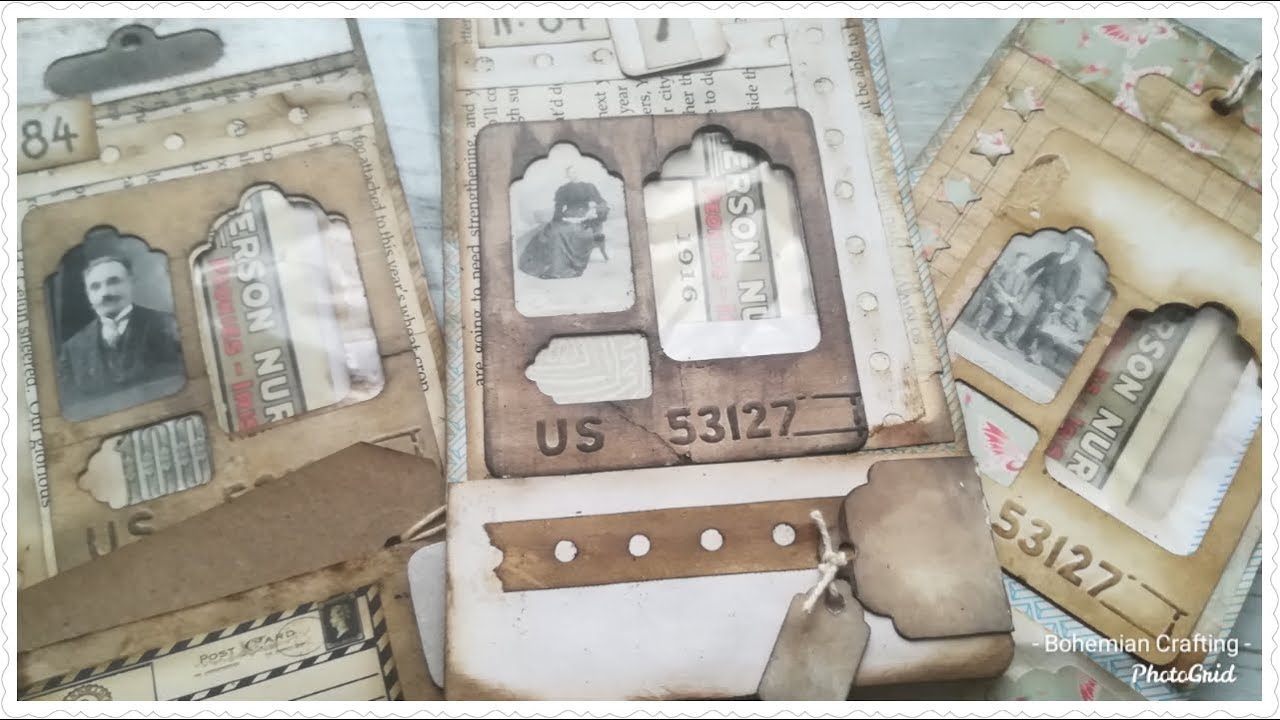 Creative use of paper punch off-cuts