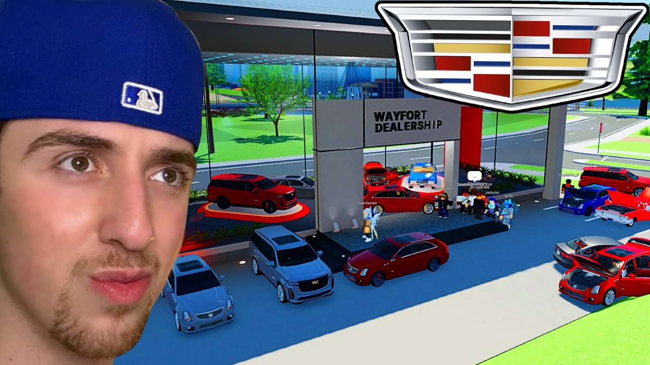I WENT TO A NEW CADILLAC DEALERSHIP IN ROBLOX DRIVING EMPIRE