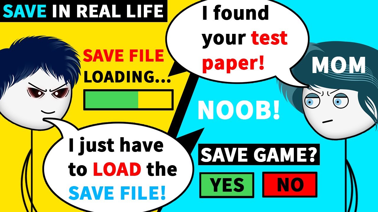 When a Gamer can Save in Real Life