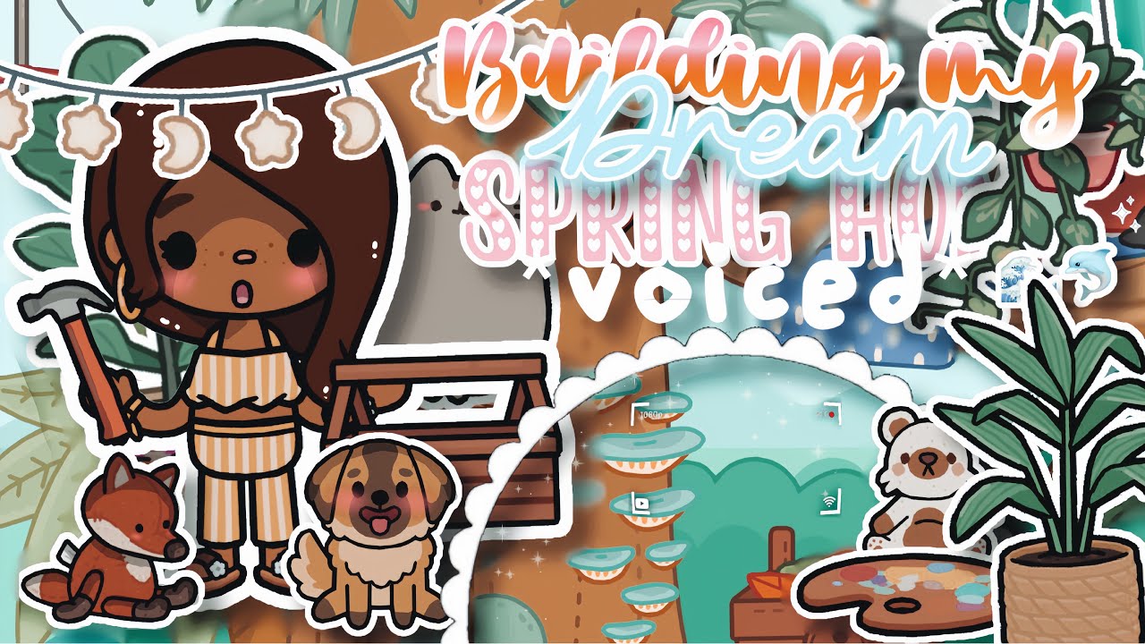 Building my *∂яєαм* Spring Home || *VOICED || тσ¢α вσ¢α ωσяℓ∂ 🍡💫🌸