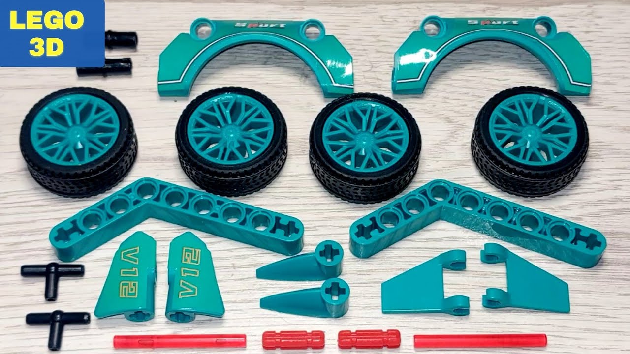 I make a LEGO sports car 