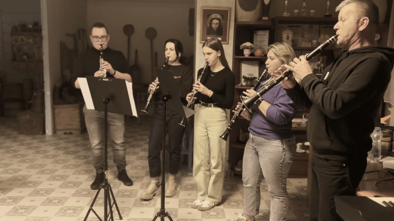 Gdy śliczna Panna - Szkółka muzykowania ludowego Kąclowa - Klarnet