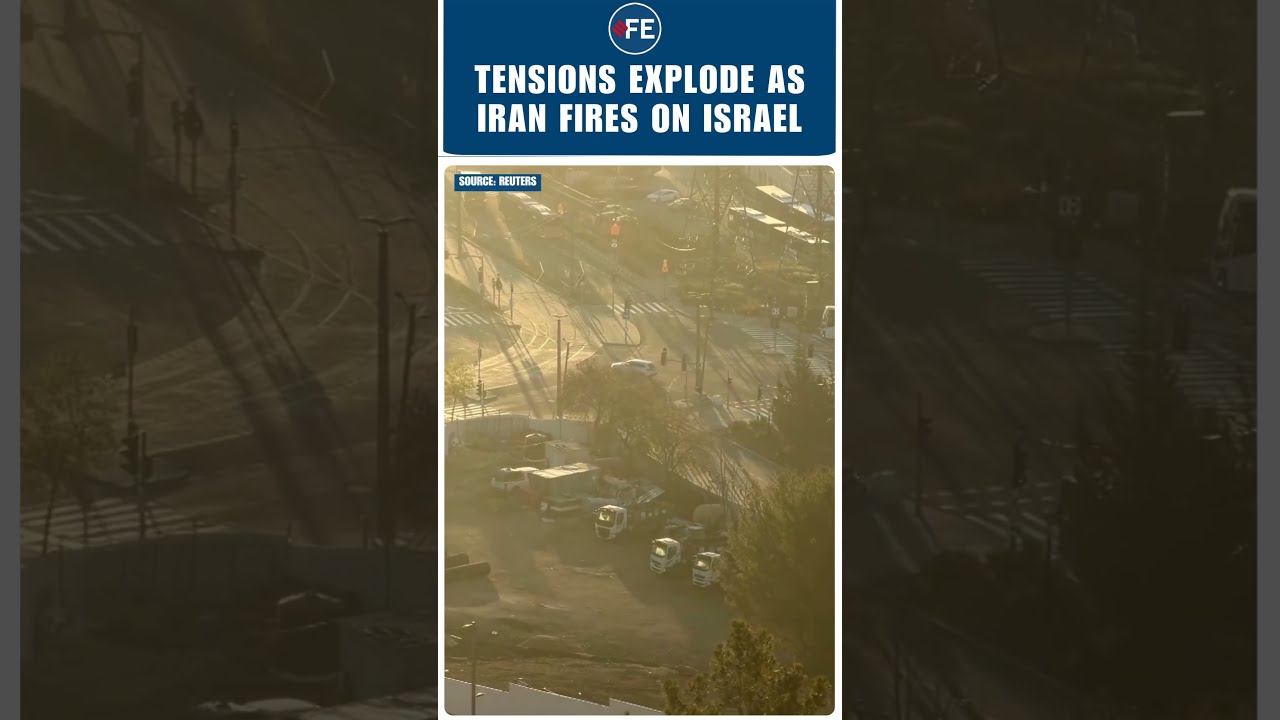 Israel Under Attack: Iranian Rockets Rain Down, Air Defense Activated | #shorts #viralshorts