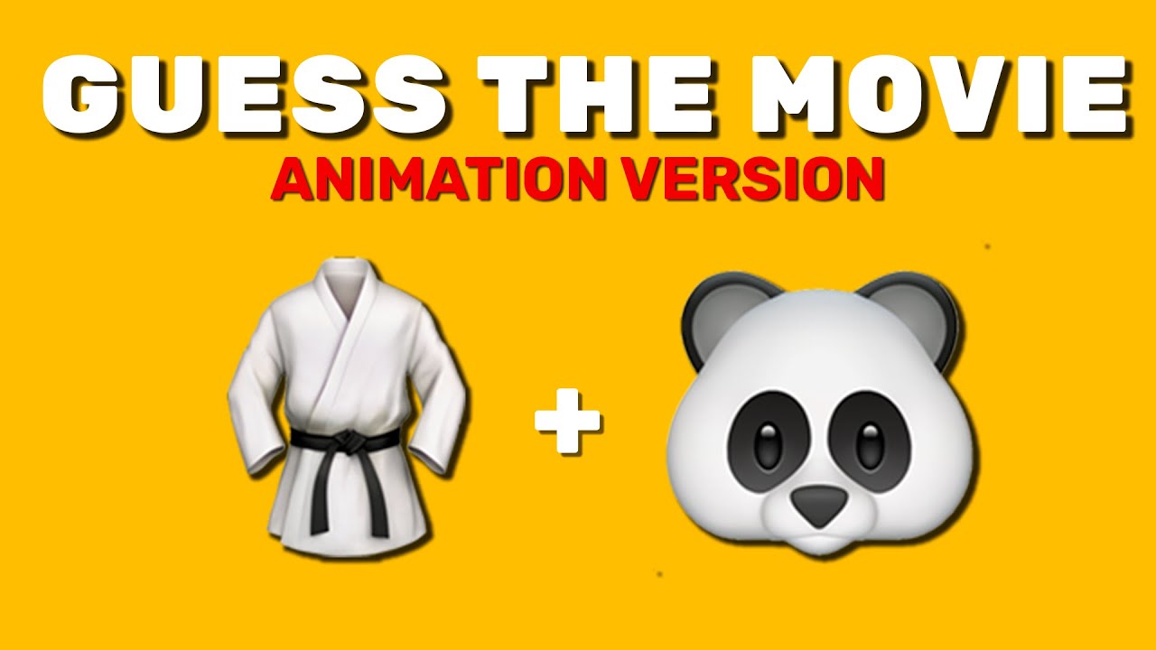 Guess the Animation Movie by Emoji - Quiz Challenge