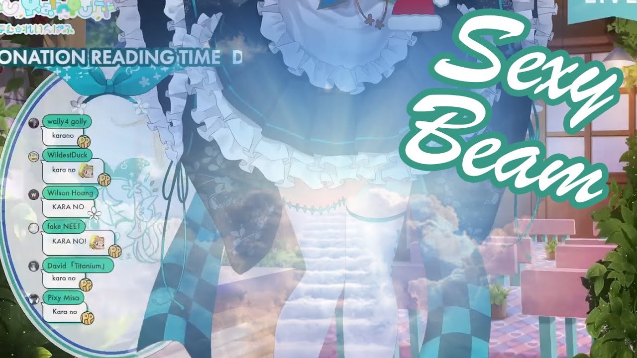 Pomu's Sexy Beam blesses your food and drink 【NIJISANJI EN】