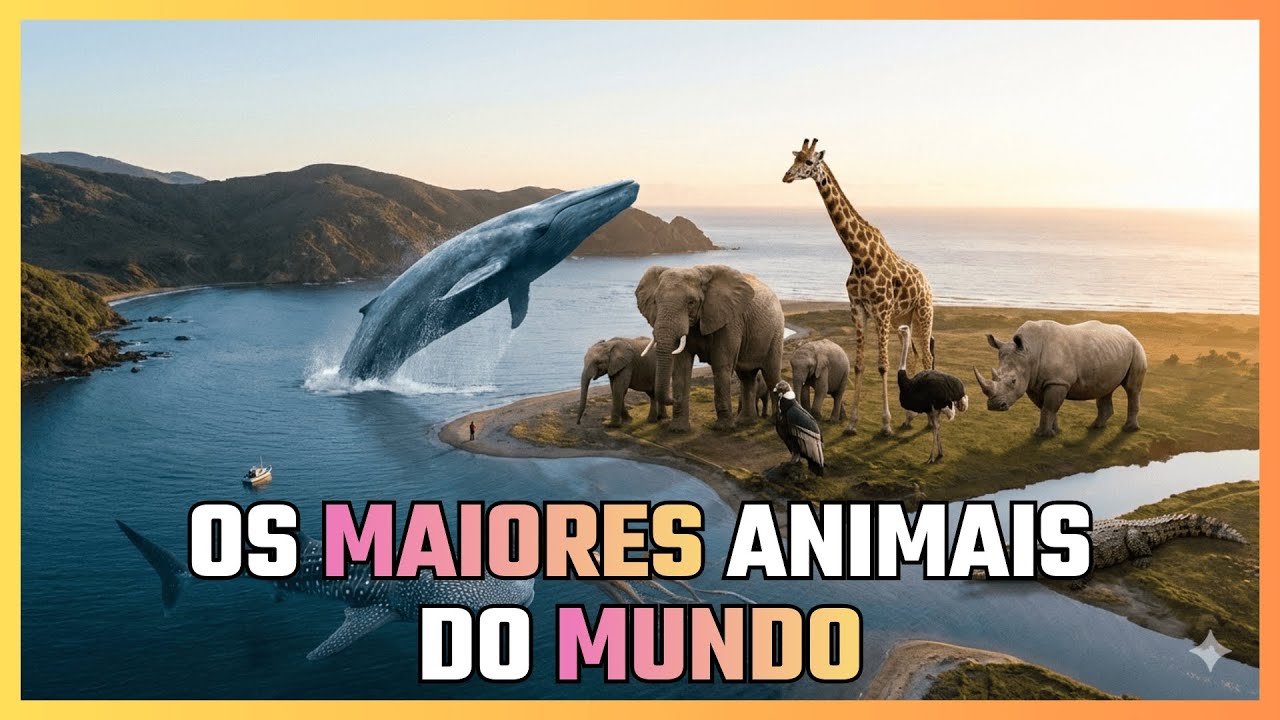 ANIMAIS GIGANTES JA CAPTURADOS POR CÂMERAS 😱🦖 - REACT - @VocêSabia