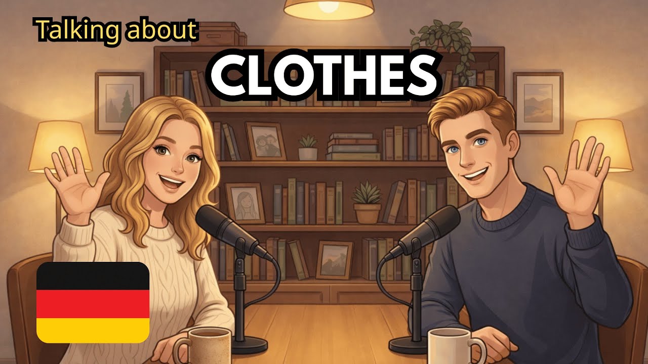 How to Talk About Your Clothes in German | German Conversation Practice