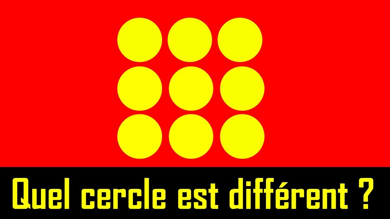 AS-TU VRAIMENT UNE BONNE VUE ?