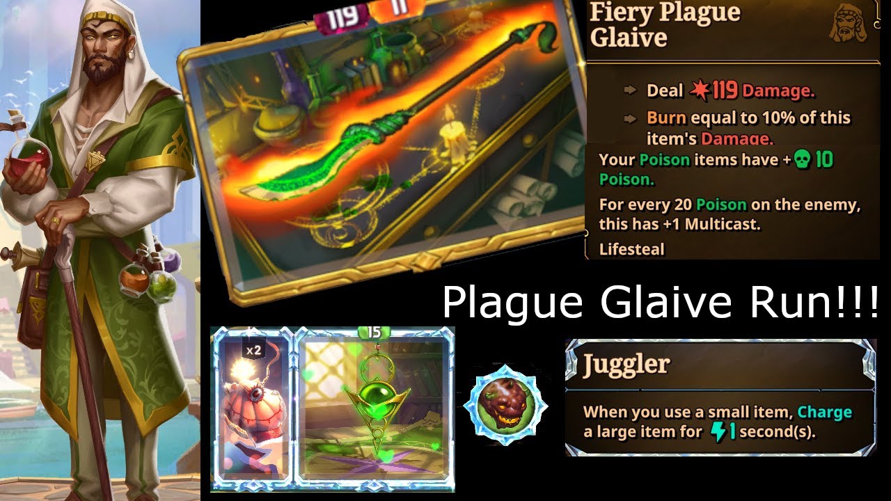 Plague Glaive went crazy! - Full Mak Ranked run - The Bazaar