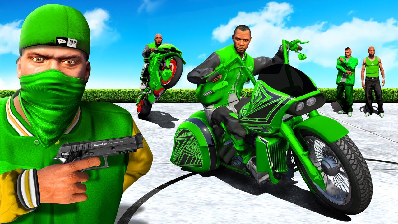 Коллекционируем БАНДИРОВЫЕ МОТОЦИКЛЫ в GTA 5!