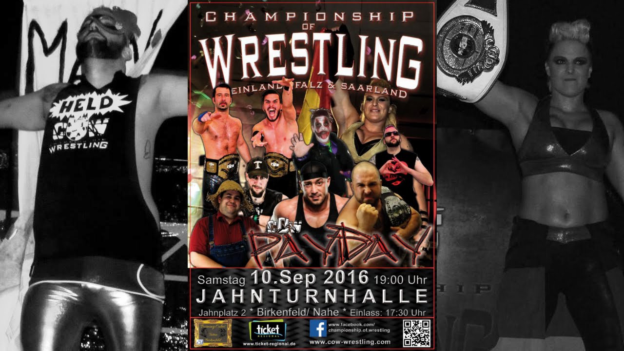 cOw PAYDAY 2016: Ladies Title - Alpha Female (c) vs. Matt Mayhem