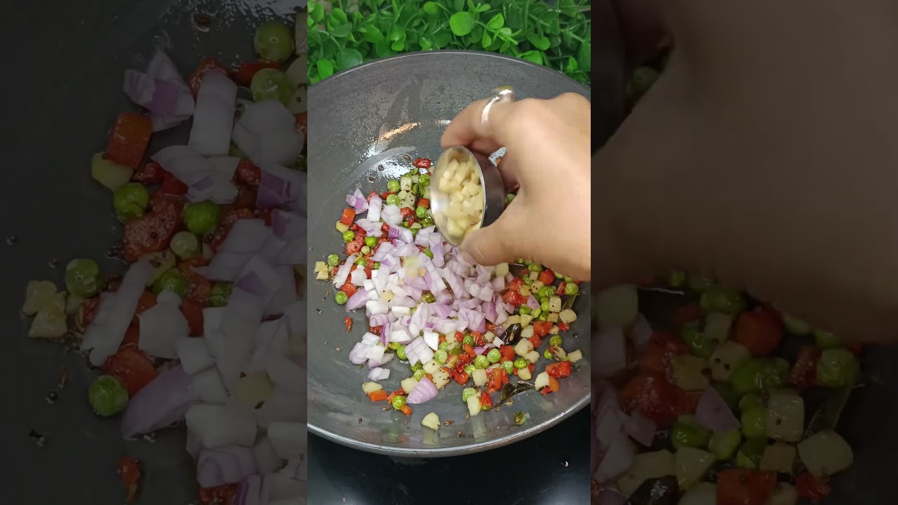 It's fun if there are lots of vegetables in the freezer..💃🌿🍅🥕#shorts #youtubeshorts #short #viral