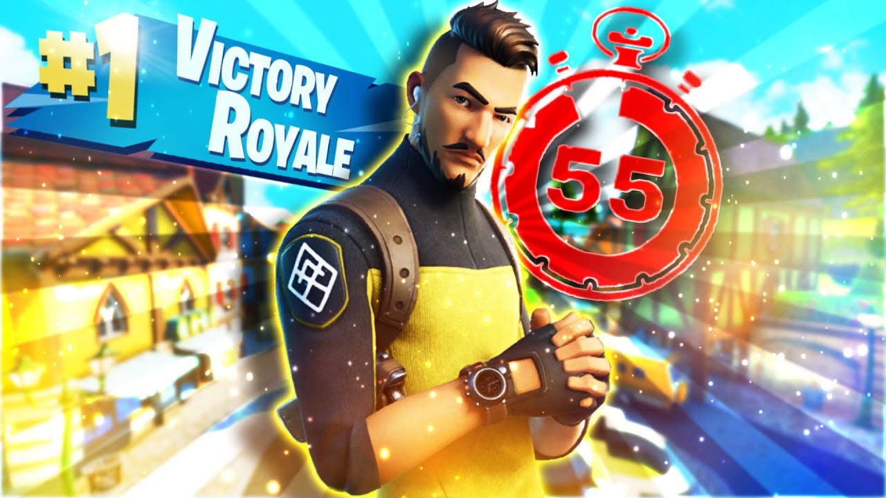SFIDA A TEMPO !! 55 MINUTI PER VINCERE UNA PARTITA SU FORTNITE !!