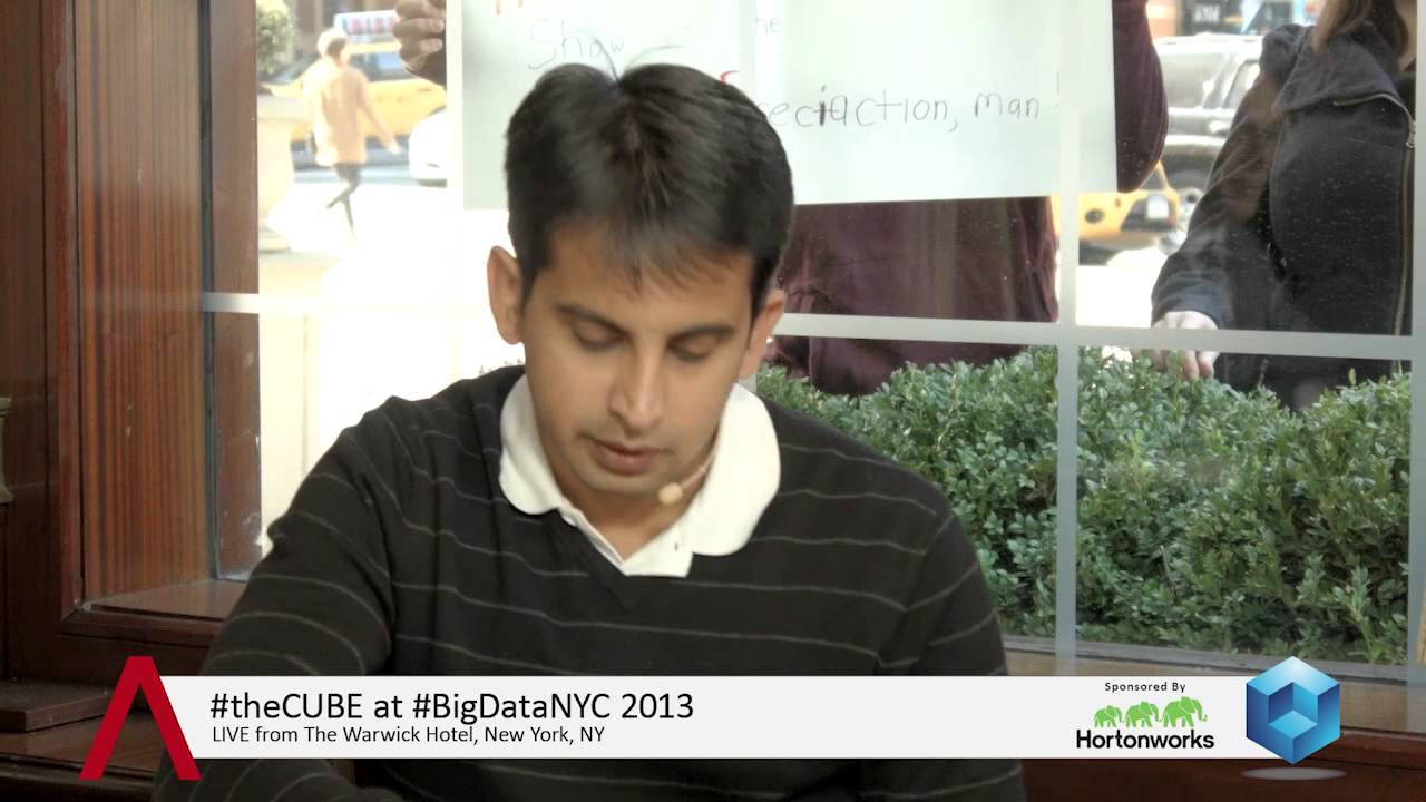 Arun Murthy - BigDataNYC 2013 - theCUBE - #BigDataNYC