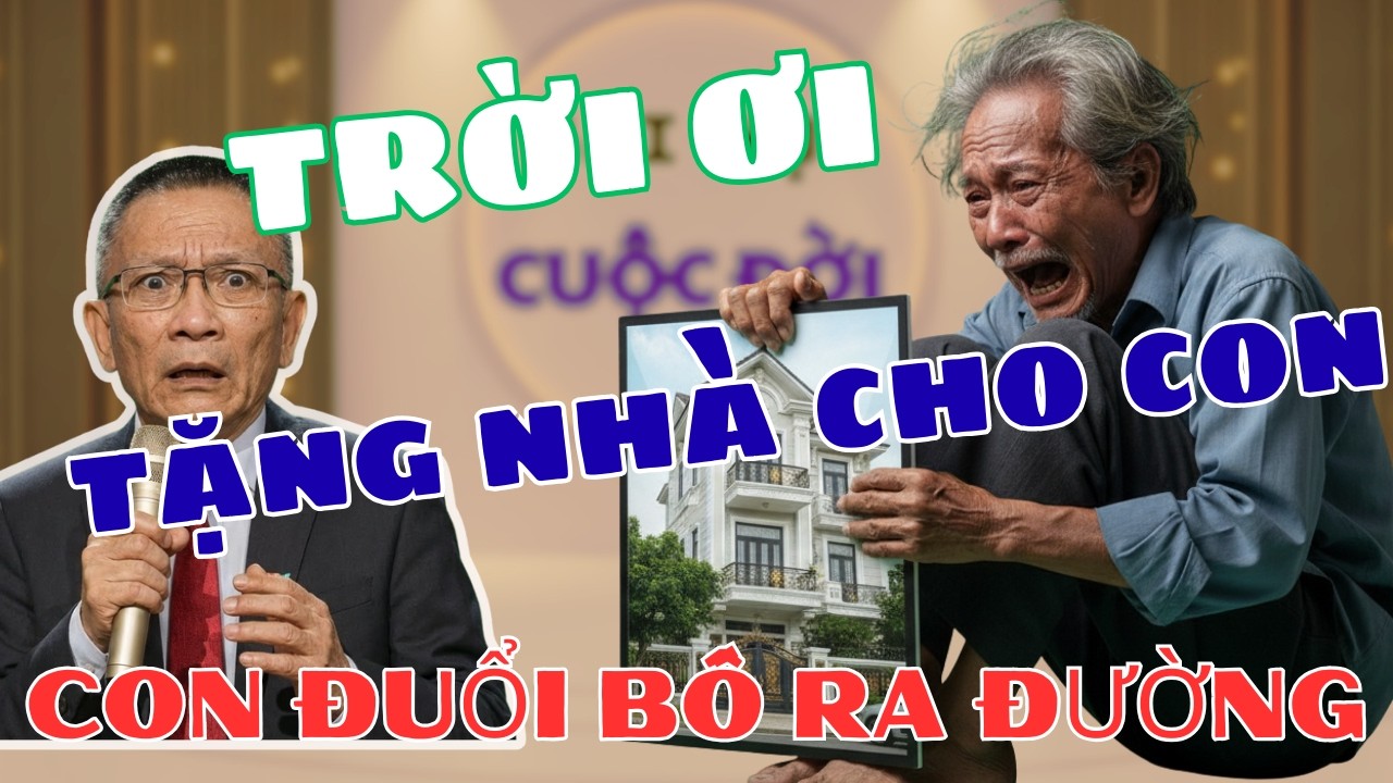 Tặng nhà cho con trai lấy vợ, 5 năm sau bị đuổi vào phòng trọ 18m2 | Bài học cuộc sống, về già.