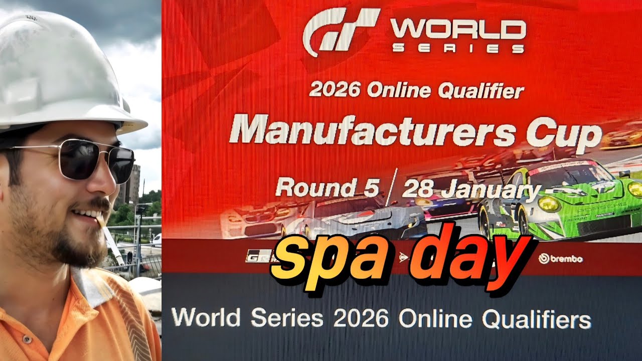 🔴live Gt7 manufacturers cup round 5 gt1 League|we got a spa day today