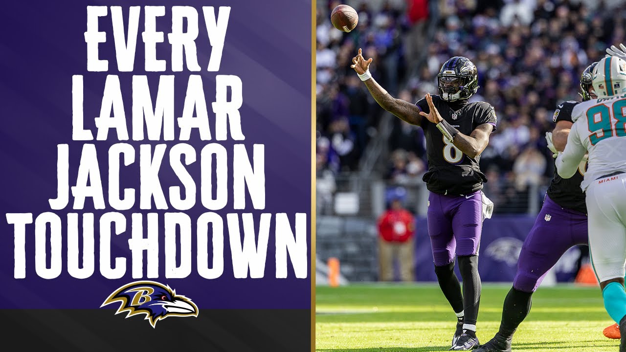 Every Lamar Jackson Touchdown From The 2023 Regular Season | Baltimore Ravens