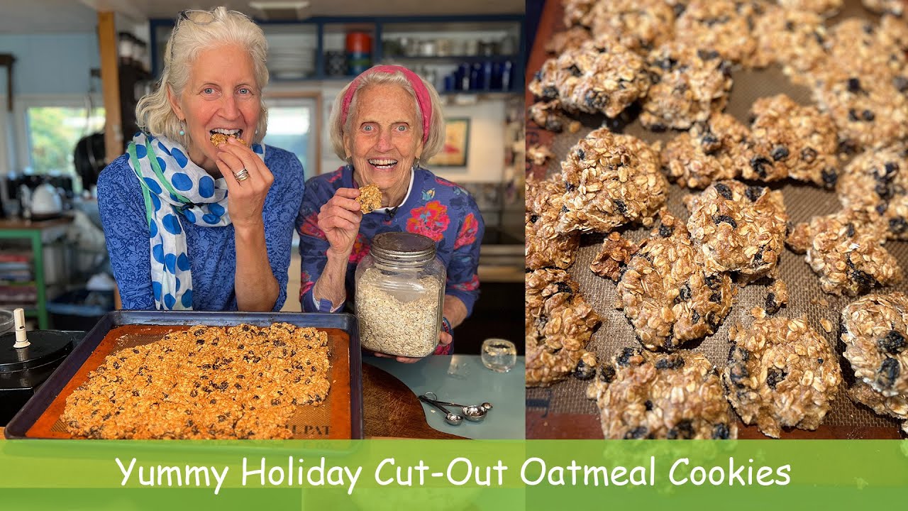 Yummy Holiday Cut-Out Oatmeal Cookies