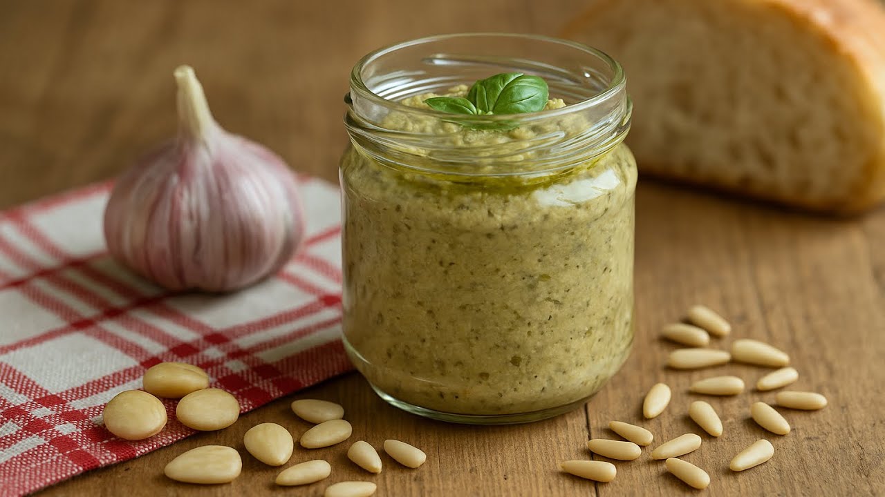 Pesto cremoso di melanzane: la ricetta estiva facile e veloce da spalmare oper condire la pasta