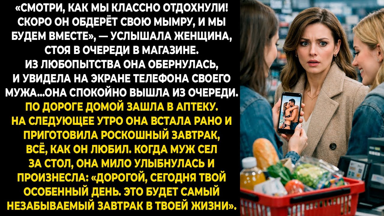 «Смотри, как мы классно отдохнули! Скоро он обдерёт свою мымру, и мы будем вместе», — услышала женщи