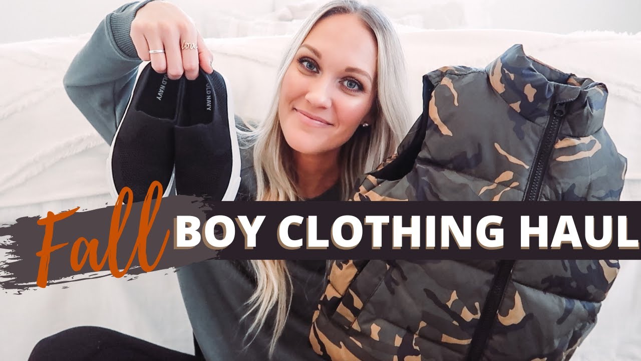 HUGE FALL BOY CLOTHING HAUL | AFFORDABLE TODDLER FALL CLOTHING HAUL | Amanda Little