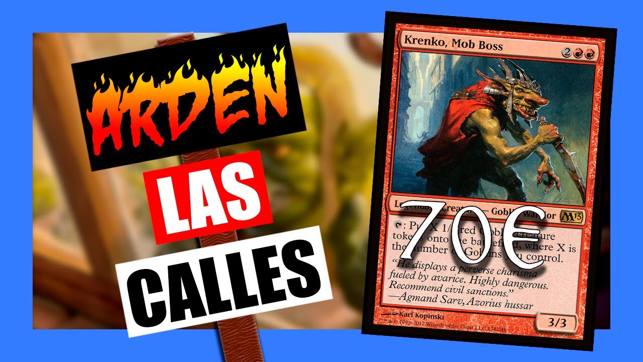👺KRENKO👺ARRASA la mesa💸70€💸😎Commander en Español