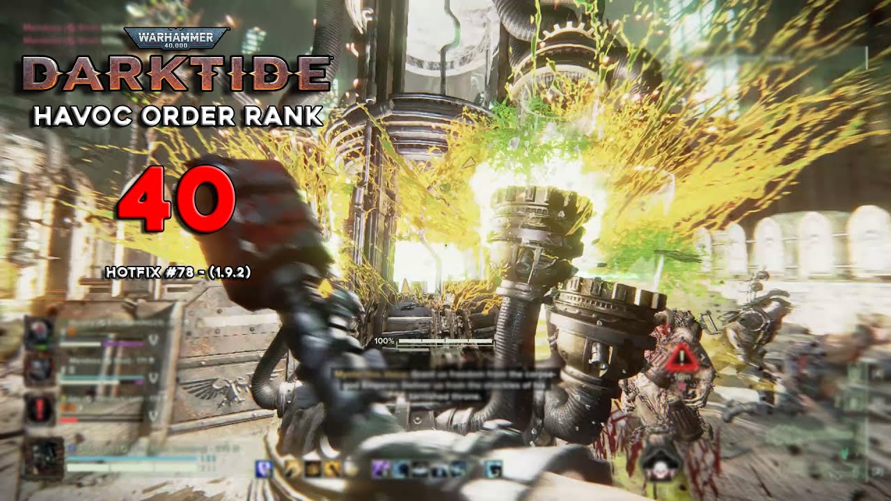 W40k: Darktide - HAVOC ORDER RANK 40 (Ogryn - Loyal Protector + Brunt's Basher Mk IIIb)